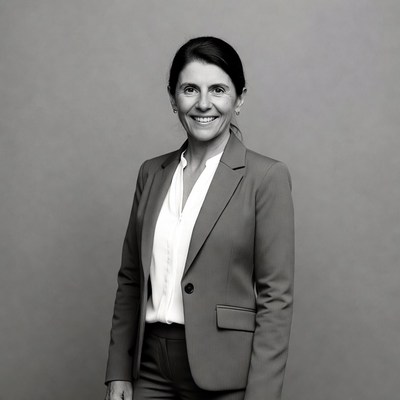 Smiling woman in business suit