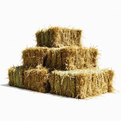 Stack of Hay Bales