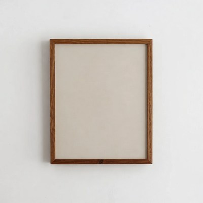 Wooden Frame with Blank Mat
