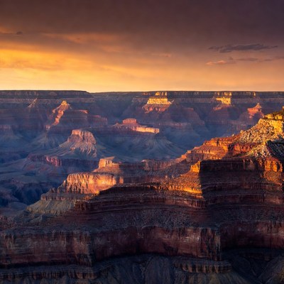 Grand Canyon Sunset Landscape