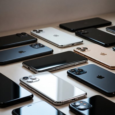 iPhone Smartphones in Multiple Colors