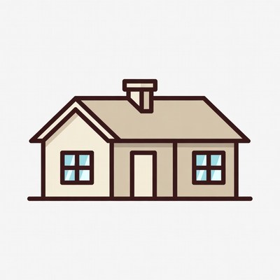 Simple House Illustration