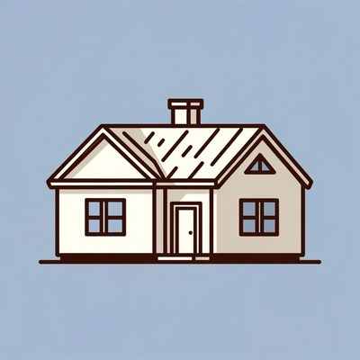 Simple house illustration