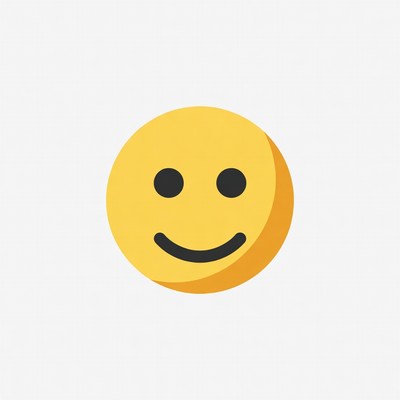 Yellow Smiling Face Emoji
