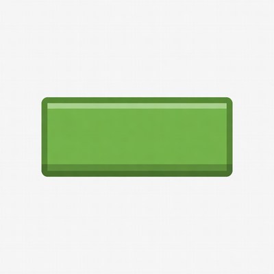 Green Rectangular Button