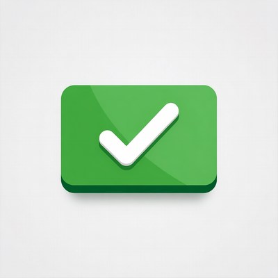 Green Check Mark Button