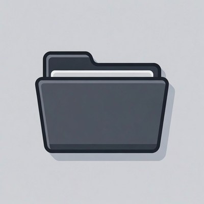 Gray Folder Icon