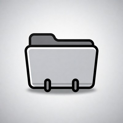 Gray Folder Icon