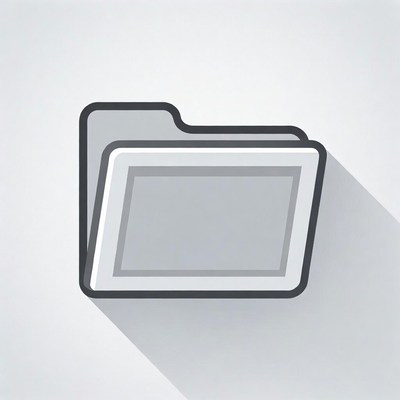 Gray Folder Icon