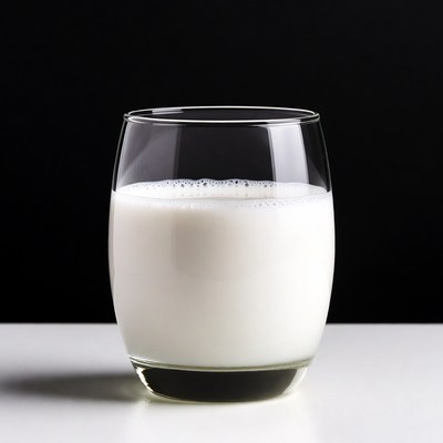 Glass of milk