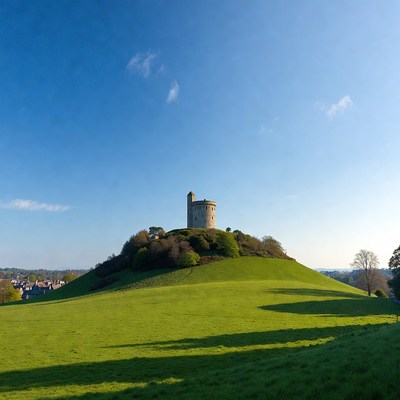 Glastonbury Tor on Green Hill