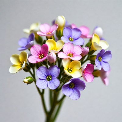 Colorful Bunch of Tiny Flowers