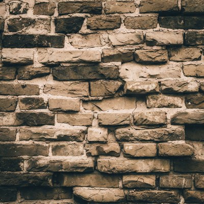 Old weathered brick wall texture