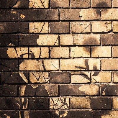 Old weathered brick wall texture