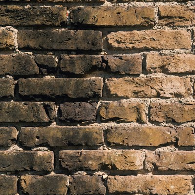 Old weathered brick wall