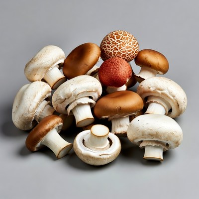 Assortment of Fresh Mushrooms