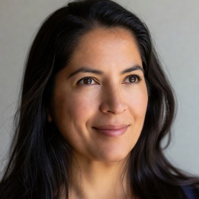 Smiling Latina woman portrait