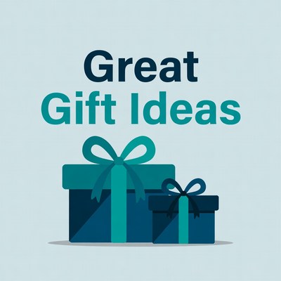 Great Gift Ideas Illustration