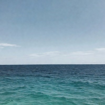 Turquoise Ocean Waves Horizon