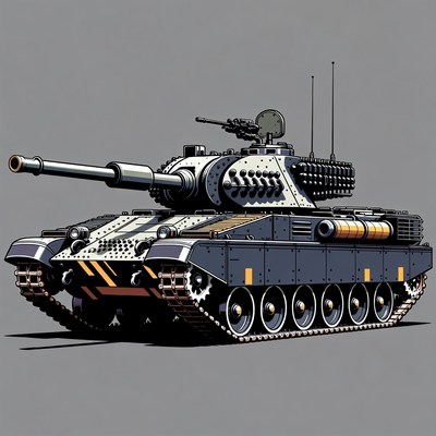 Military Tank Illustration