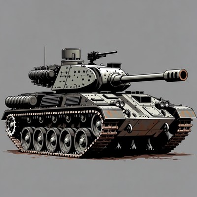 Military Tank Illustration