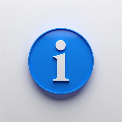 Blue Information Icon