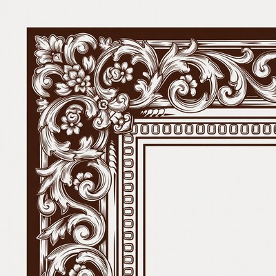 Ornate Vintage Picture Frame