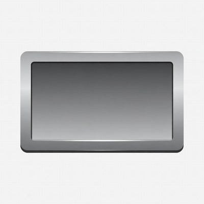 Silver 3D Screen Frame