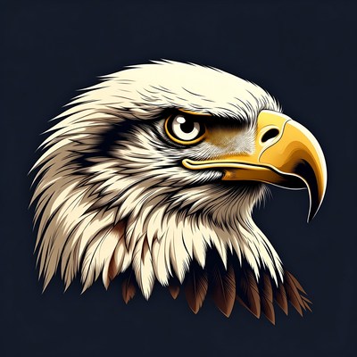 Bald Eagle Head Profile