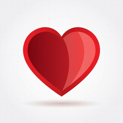 Red heart illustration