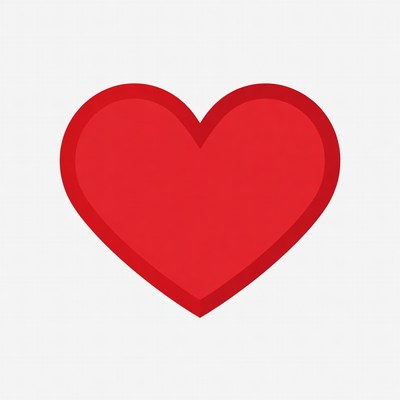 Red heart icon