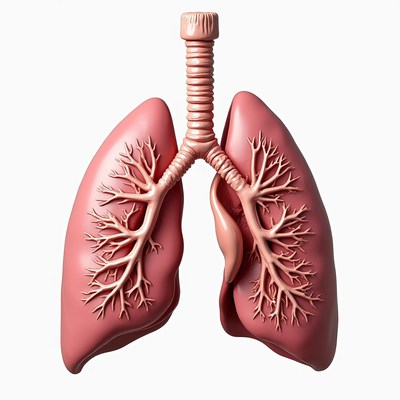 3D Human Lungs Anatomy