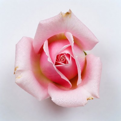 Pink Rose with Dew Drops
