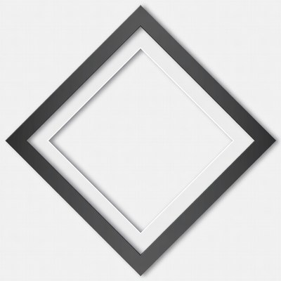 Black Diamond Picture Frame