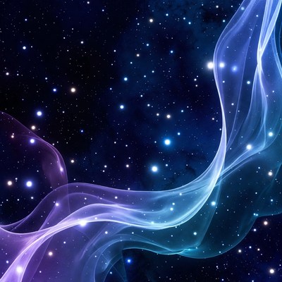 Vibrant Nebula with Stars and Nebulae