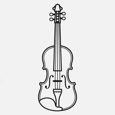 Violin illustration