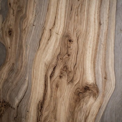 Close-up Maple Wood Grain Texture
