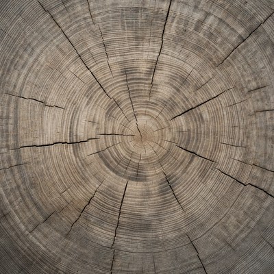 Tree Trunk Cross Section