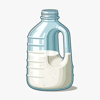 Milk Jug Illustration