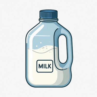 Milk Jug Illustration