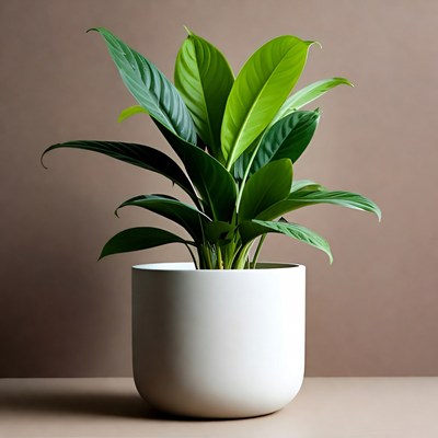 Potted Philodendron Plant