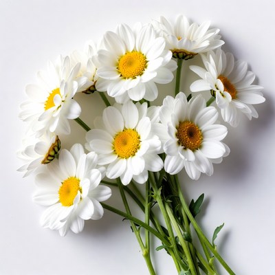 Bouquet of white daisies