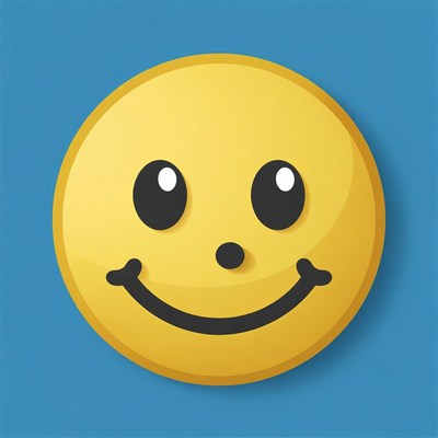 Yellow Smiley Face Emoji