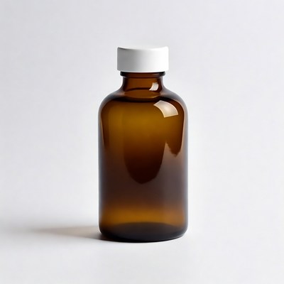 Amber Glass Dropper Bottle