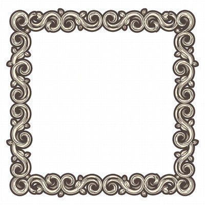 Ornate Vintage Frame Border