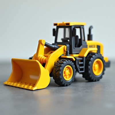 Yellow Toy Wheel Loader
