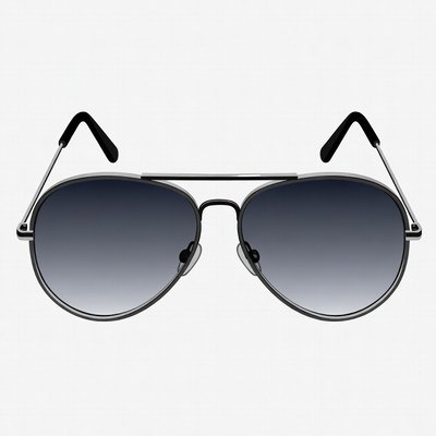 Aviator Sunglasses on Isolated Background