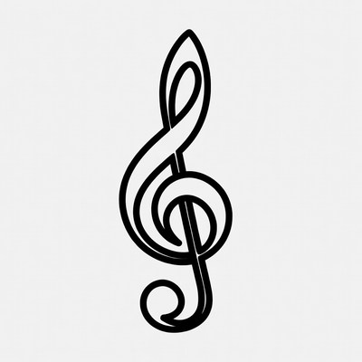Treble Clef Icon