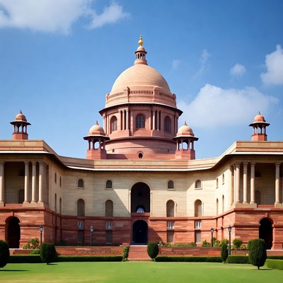 Rashtrapati Bhavan in New Delhi
