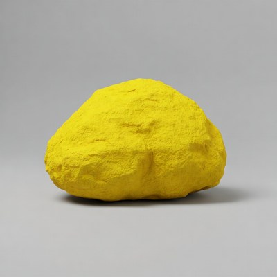 Bright Yellow Rock